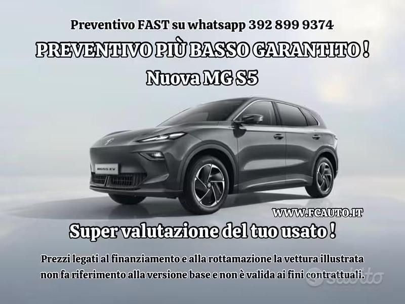 Nuova MG S5 Luxury 169 kW (231 CV) 2025 Grigio SUV