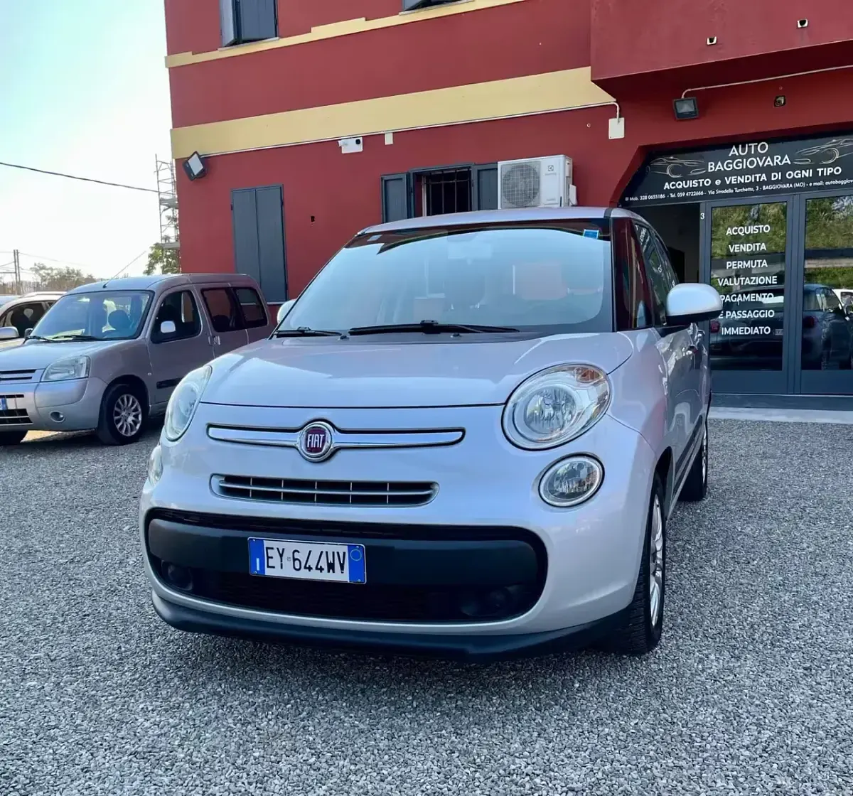 Usata Fiat 500L 85 CV (62 kW) 2015 Argento Monovolume