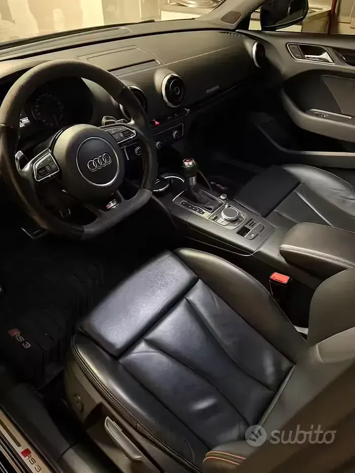 Usata Audi RS3 367 CV (269 kW) 2016 Nero Berlina