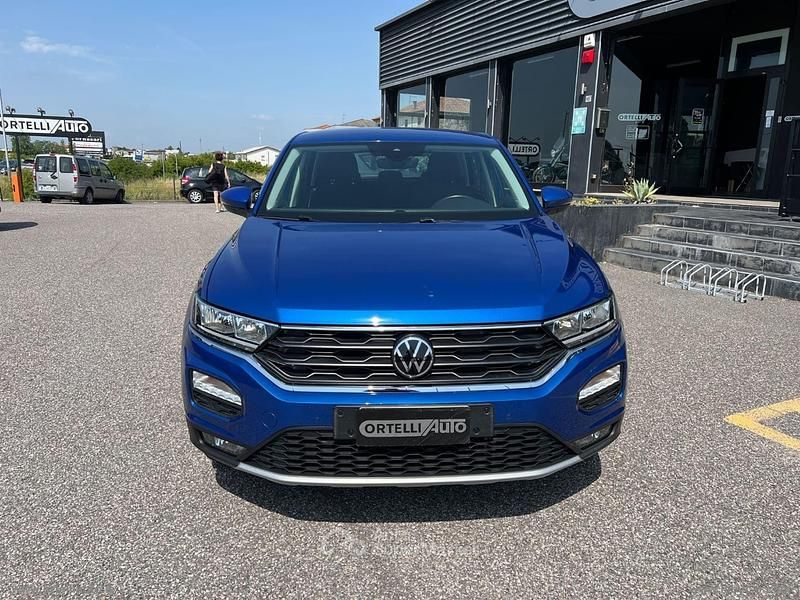 Usata VW T-Roc Business 150 CV (110 kW) 2021 Blu/azzurro SUV
