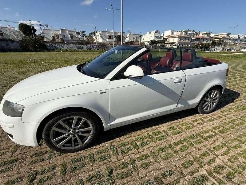 Usata Audi A3 Cabriolet Attraction 140 CV (102 kW) 2008 Bianco Cabrio