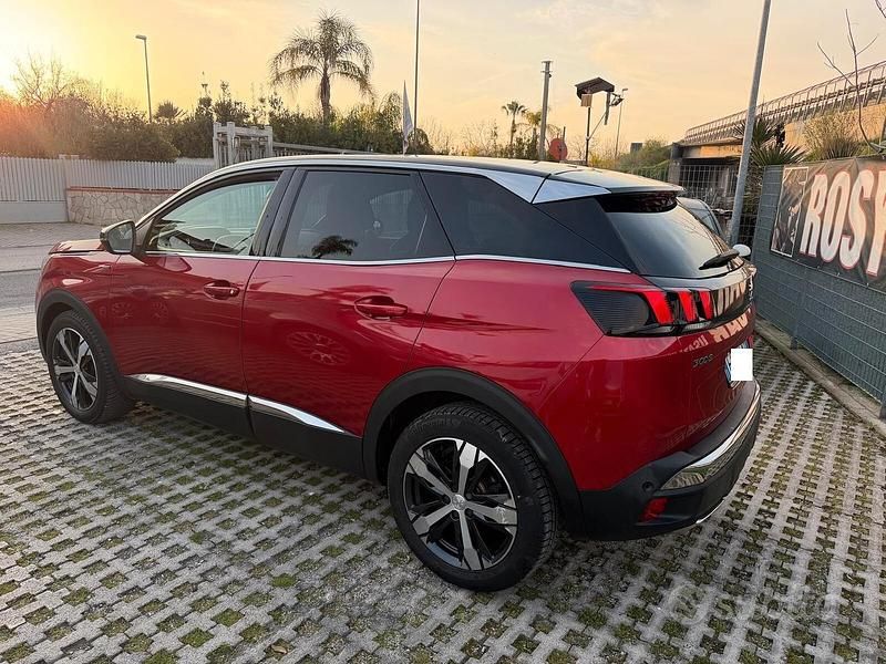Usata Peugeot 3008 GT-line 130 CV (95 kW) 2019 Rosso SUV