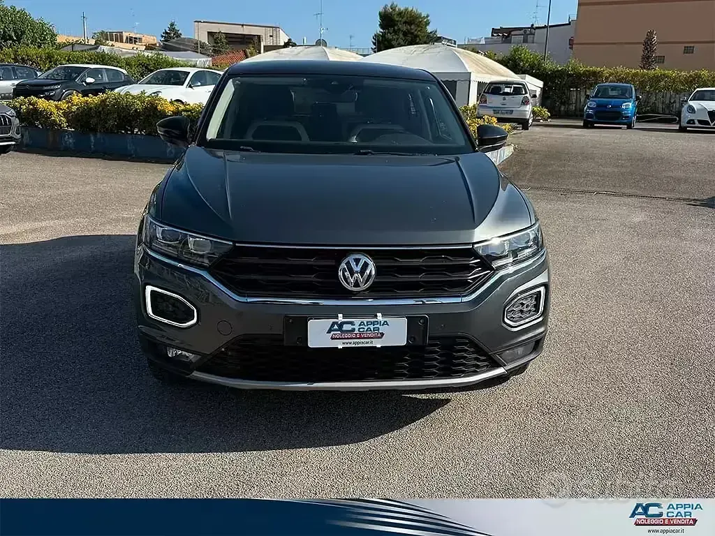 Usata VW T-Roc Advance 150 CV (110 kW) 2018 Grigio SUV