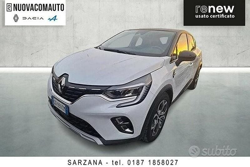 Usata Renault Captur Intens 159 CV (116 kW) 2020 Bianco ghiaccio SUV