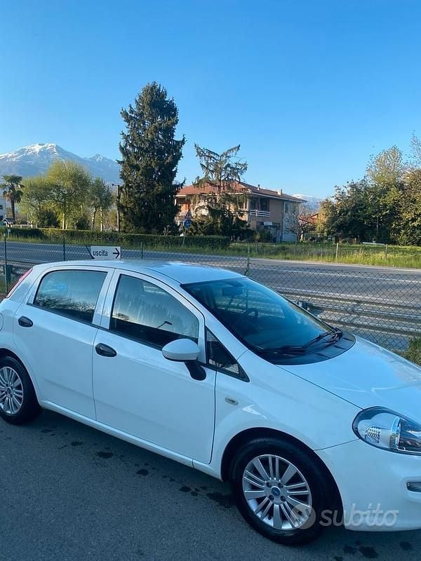 Usata Fiat Punto Evo 75 CV (55 kW) 2017 Bianco Utilitaria