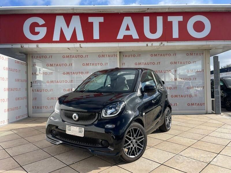Nero Usata 2018 Smart ForTwo Cabrio Brabus Cabrio | 16.490 € (Super prezzo) - Immagine 1/4