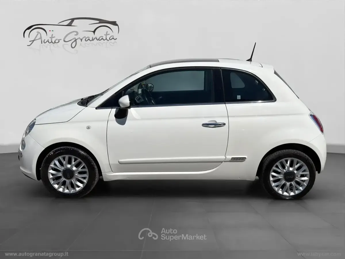 Usata Fiat 500 Lounge 69 CV (50 kW) 2014 Bianco Utilitaria