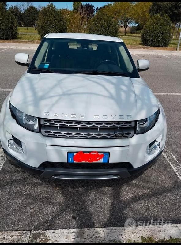 Bianco Usata 2013 Land Rover Range Rover evoque Pure SUV | 9900 € (Super prezzo) - Immagine 1/4