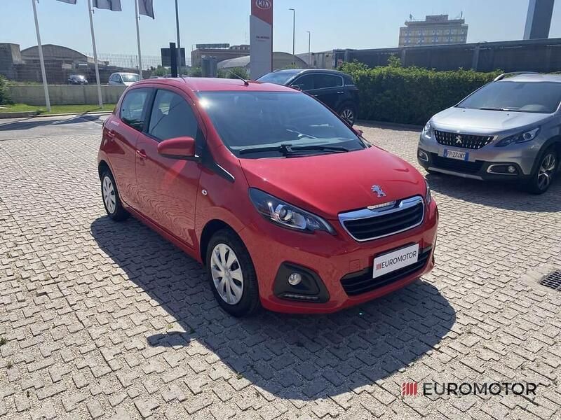 Usata Peugeot 108 Active 72 CV (52 kW) 2021 Rosso scarlet Utilitaria