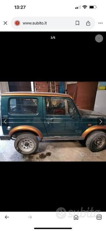 Verde Usata 1998 Suzuki Samurai SUV | 4500 € (Super prezzo) - Immagine 1/4