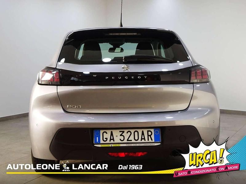 Usata Peugeot 208 Active 102 CV (75 kW) 2020 Grigio Utilitaria