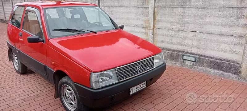 Usata Autobianchi Y10 1987 Rosso Utilitaria