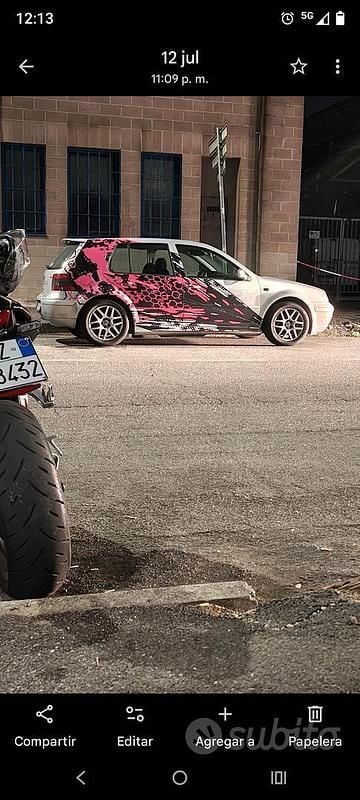 Usata VW Golf IV GTI 2002 Grigio Berlina