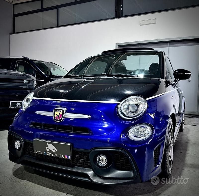 Usata Abarth 595C 145 CV (106 kW) 2018 Blu Cabrio