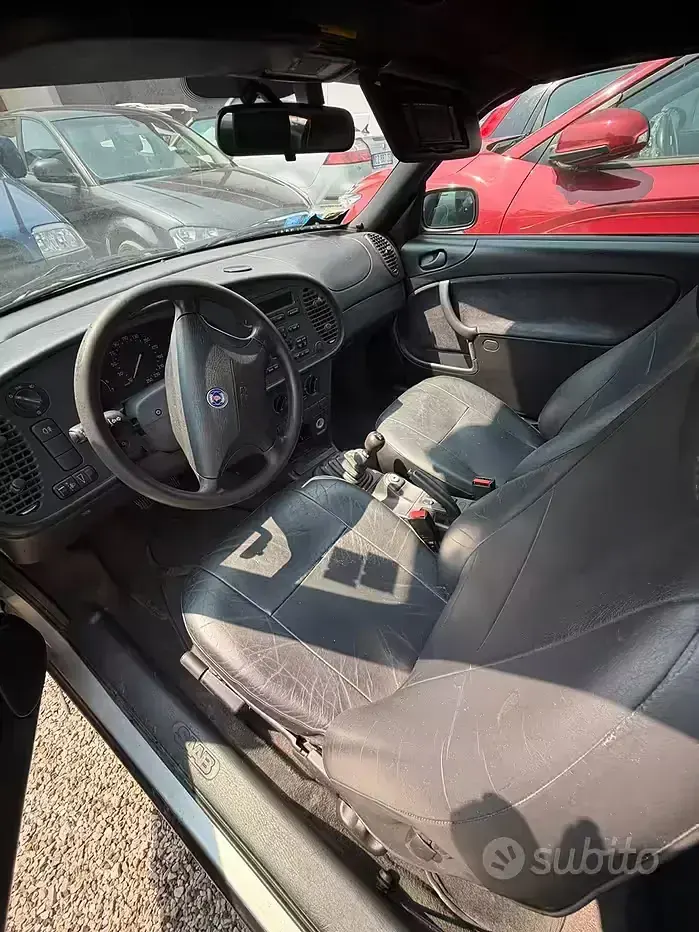 Usata Saab 900 Cabriolet 126 CV (92 kW) 1997 Grigio Cabrio
