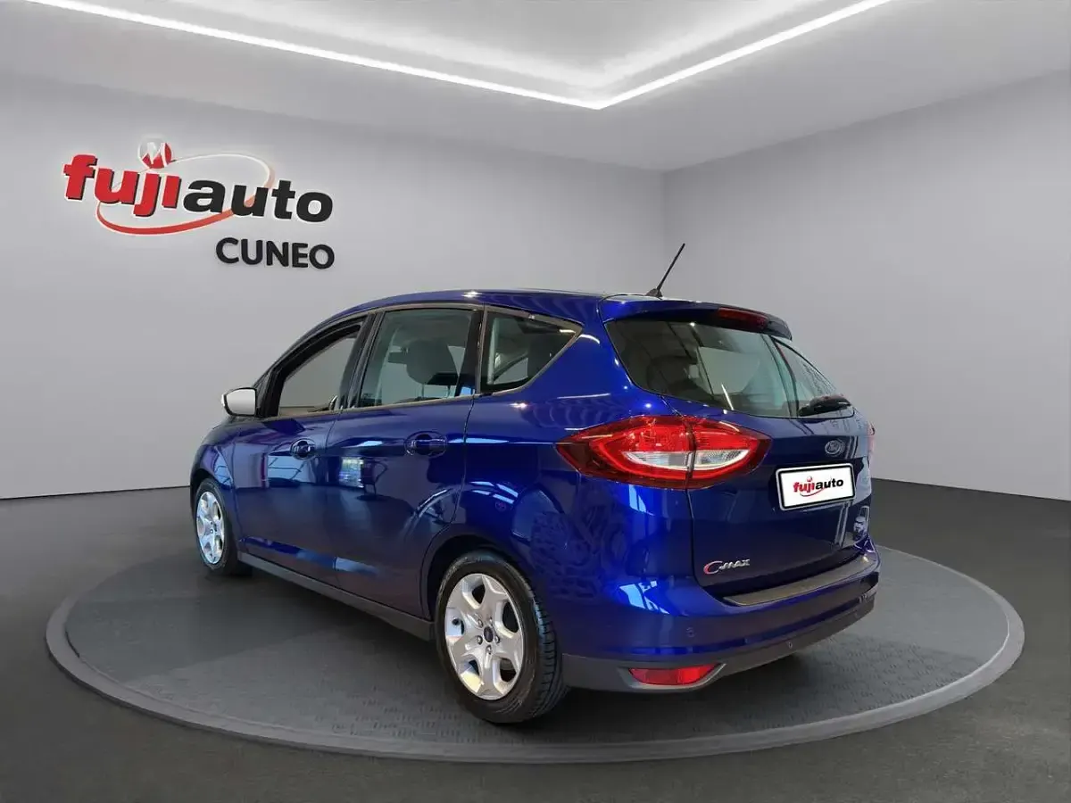 Usata Ford C-MAX Titanium S 95 CV (69 kW) 2017 Blu Monovolume