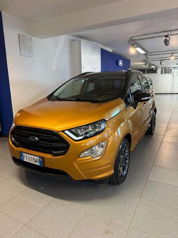 Begagnad Ford Ecosport ST-Line 125 HK (91 kW) 2020 Orange SUV