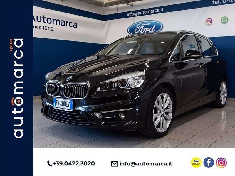 Nero Usata 2014 BMW 218 Luxury Line Station wagon | 12.900 € (Buon prezzo) - Immagine 1/4