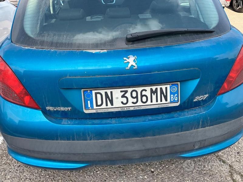 Usata Peugeot 207 2008 Blu Berlina