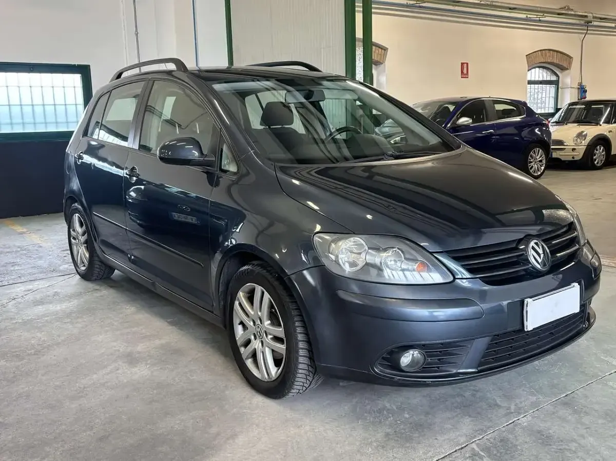 Usata VW Golf Plus Cross Comfortline 102 CV (75 kW) 2007 Blu Monovolume