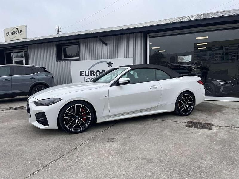 Usata BMW 420 Cabriolet M Sport 190 CV (139 kW) 2021 Bianco perla Cabrio