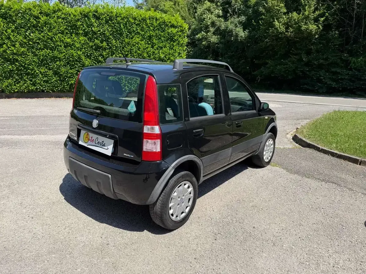 Usata Fiat Panda 4x4 69 CV (50 kW) 2010 Nero Utilitaria