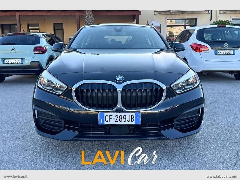 Nero Usata 2021 BMW 118 Sport Line Due volumi | 21.900 € (Super prezzo) - Immagine 1/4