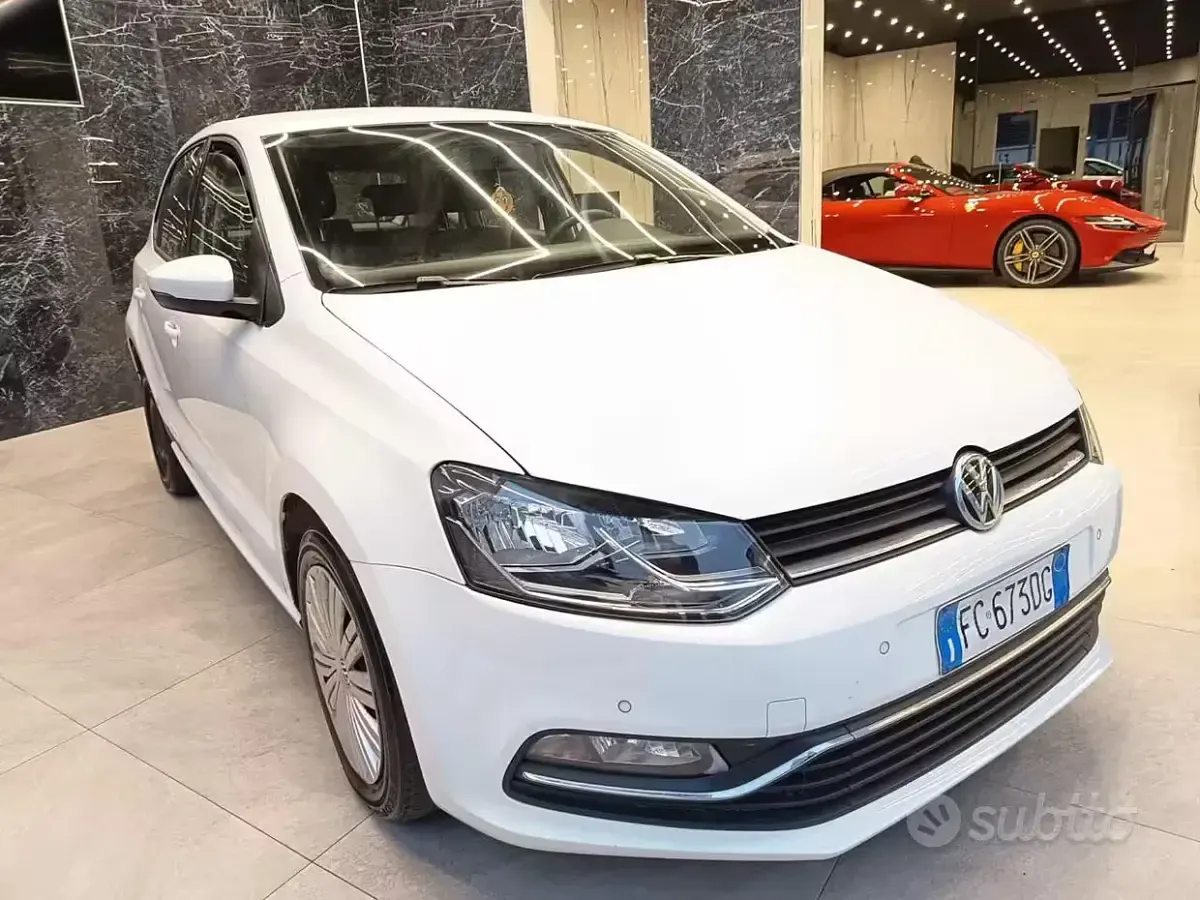Usata VW Polo Highline 90 CV (66 kW) 2016 Bianco Berlina