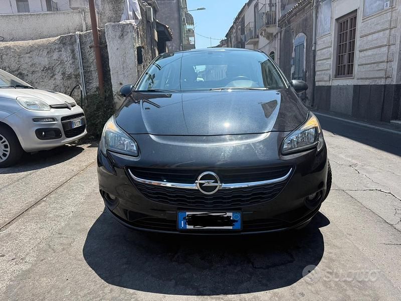 Usata Opel Corsa 95 CV (69 kW) 2015 Nero Berlina