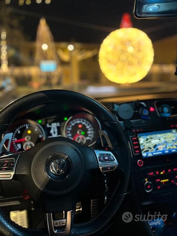 Usata VW Golf VI GTD 170 CV (125 kW) 2010 Nero Utilitaria