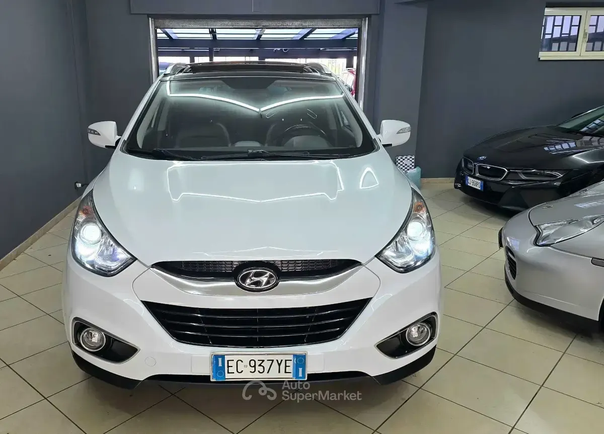 Usata Hyundai ix35 Style 184 CV (135 kW) 2010 Bianco SUV