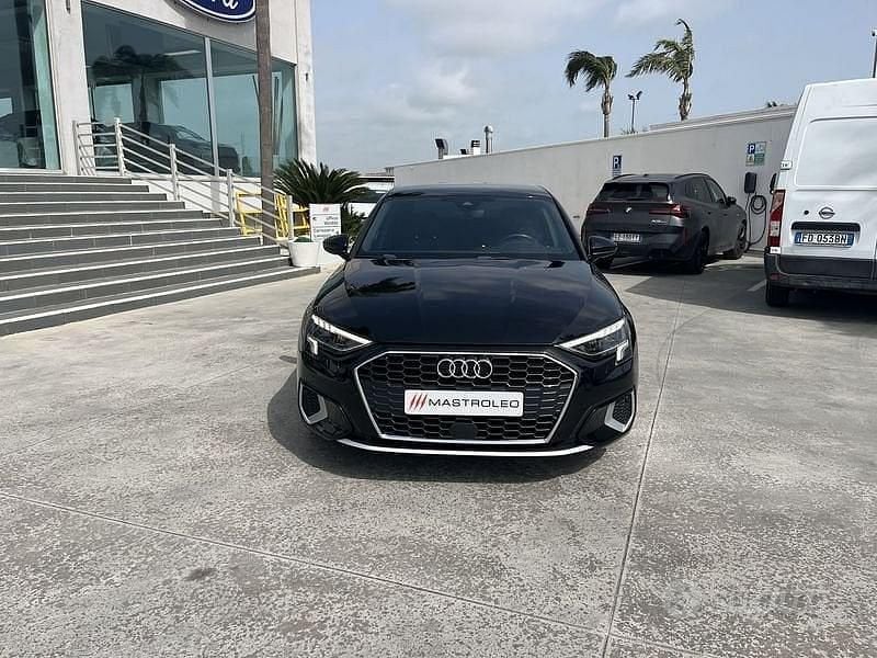 Usata Audi A3 S-Line 150 CV (110 kW) 2021 Nero Berlina