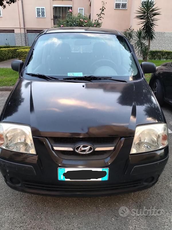 Käytetty Hyundai Atos 63 HP (46 kW) 2006 Musta Viistoperä