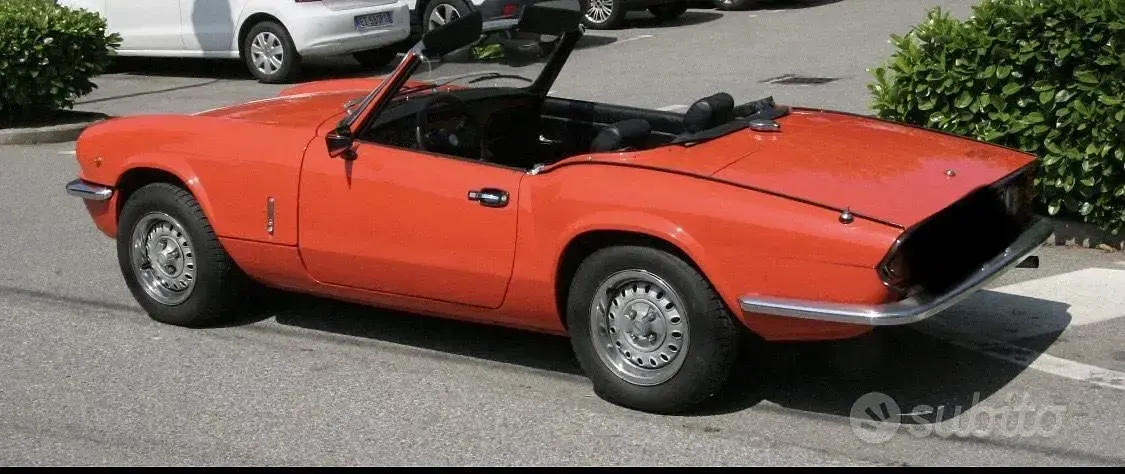 Usata Triumph Spitfire 1980 Arancione Cabrio