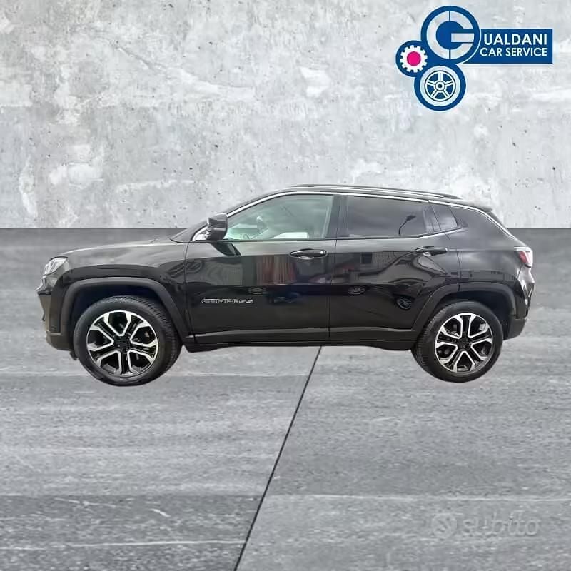 Usata Jeep Compass 130 CV (95 kW) 2022 Nero SUV