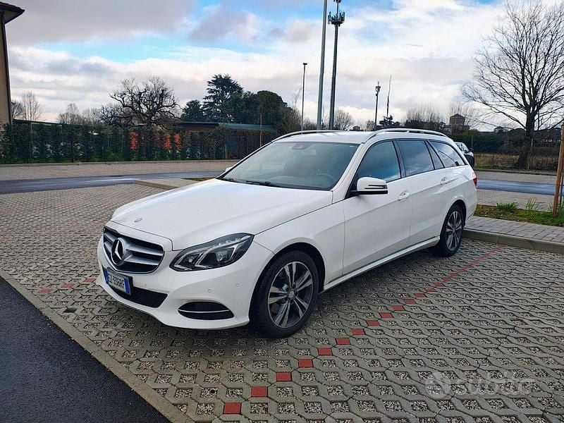 Usata Mercedes E250 2015 Bianco Station wagon