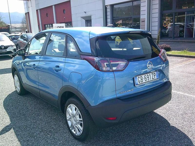 Usata Opel Crossland X Innovation 110 CV (80 kW) 2020 Blu/azzurro SUV