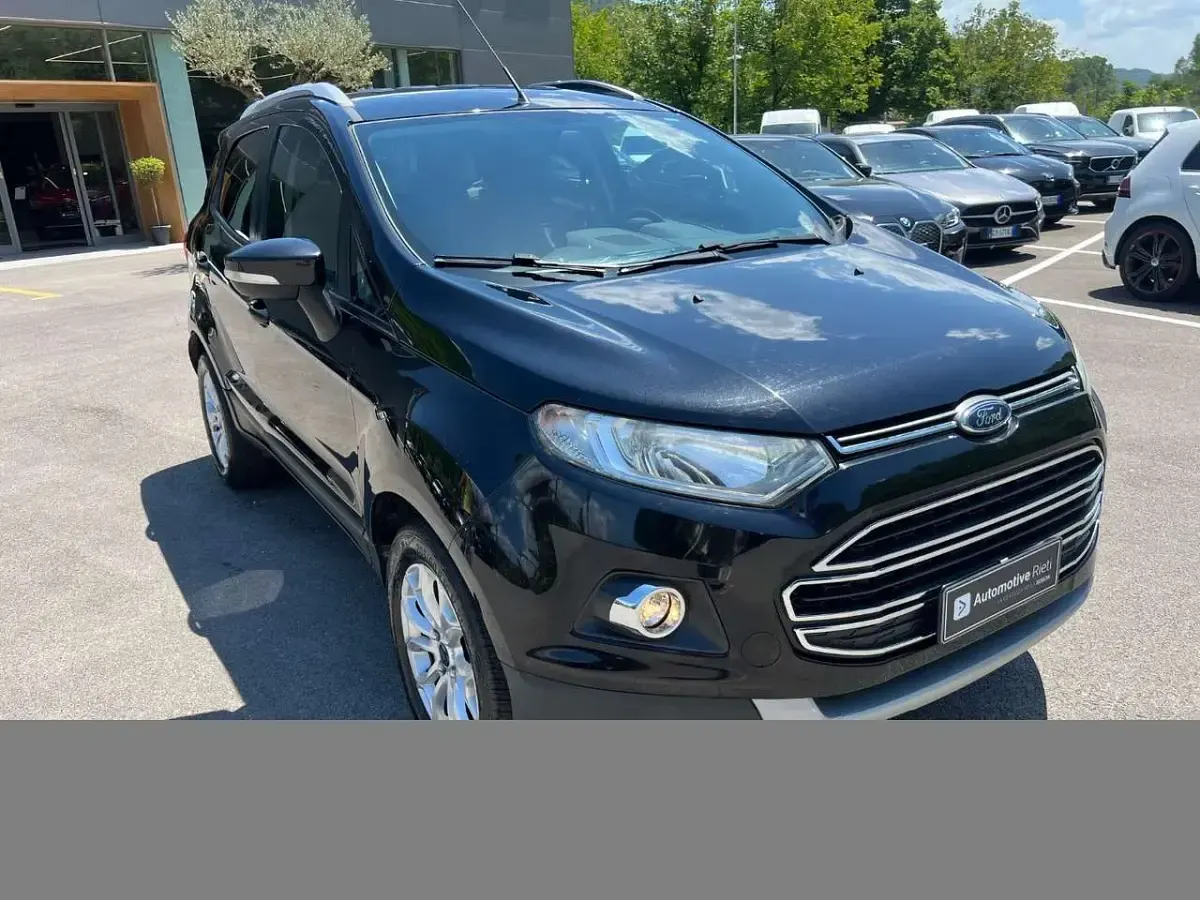 Usata Ford Ecosport Titanium 95 CV (69 kW) 2018 Nero SUV