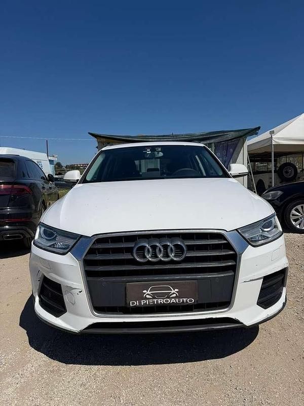 Usata Audi Q3 S-Line 150 CV (110 kW) 2015 Bianco SUV