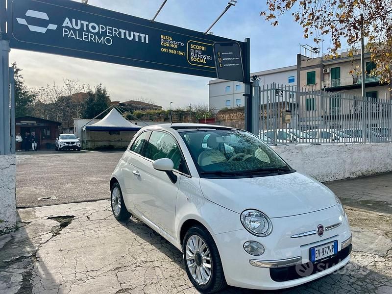 Usata Fiat 500 Lounge 69 CV (50 kW) 2014 Bianco Berlina