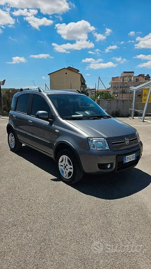 Usata Fiat Panda 4x4 75 CV (55 kW) 2013 Grigio Utilitaria