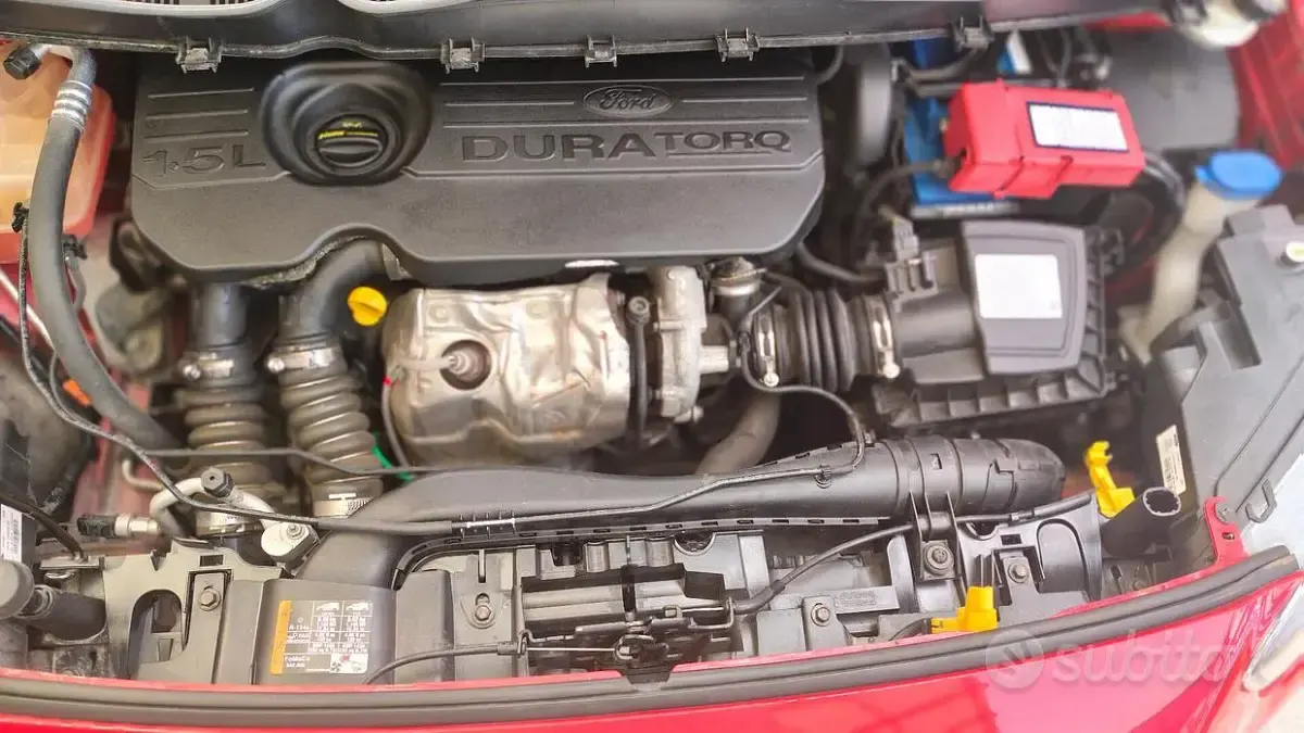 Usata Ford Transit Titanium 75 CV (55 kW) 2018 Rosso Furgone