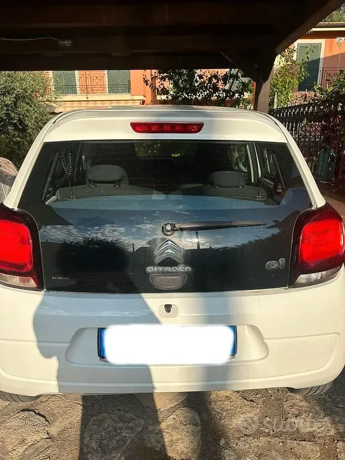 Usata Citroën C1 Feel 69 CV (50 kW) 2016 Bianco Utilitaria
