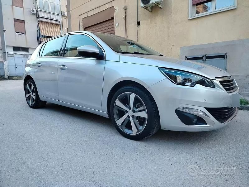 Usata Peugeot 308 GT-line 120 CV (88 kW) 2016 Grigio Berlina