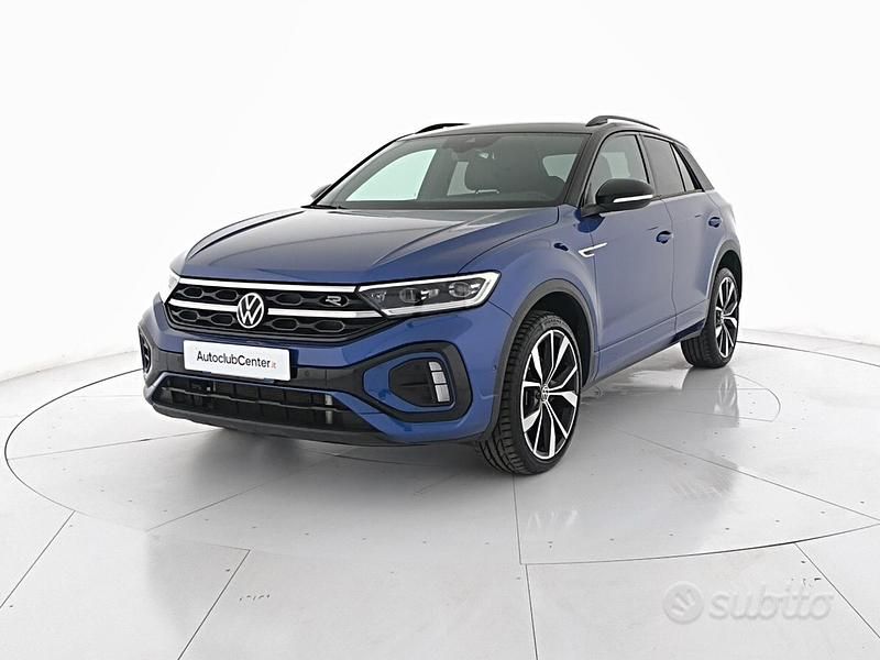 Usata VW T-Roc R-line 150 CV (110 kW) 2025 Blu SUV