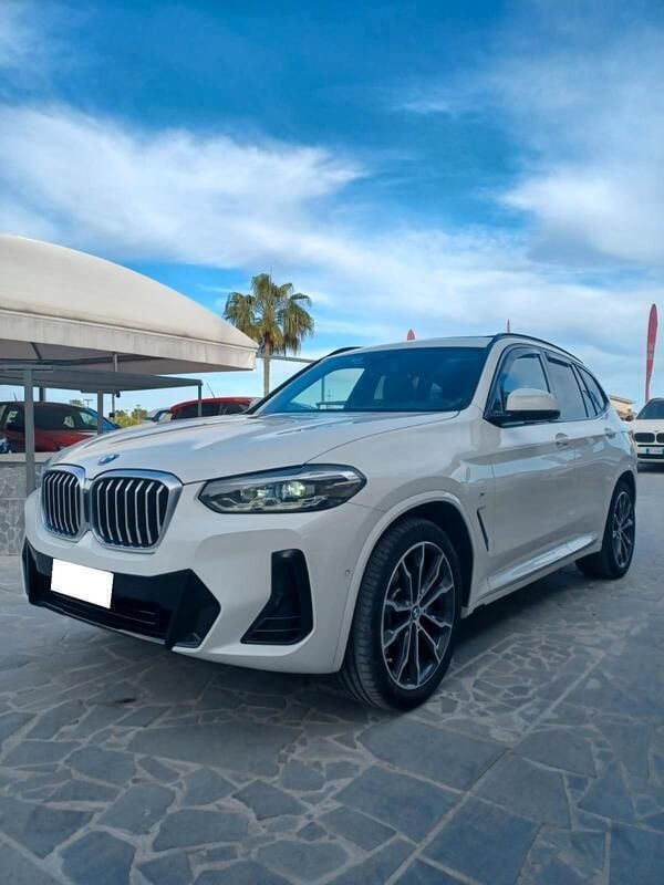 Bianco Usata 2021 BMW X3 M Sport SUV | 45.900 € (Molto cara) - Immagine 1/4