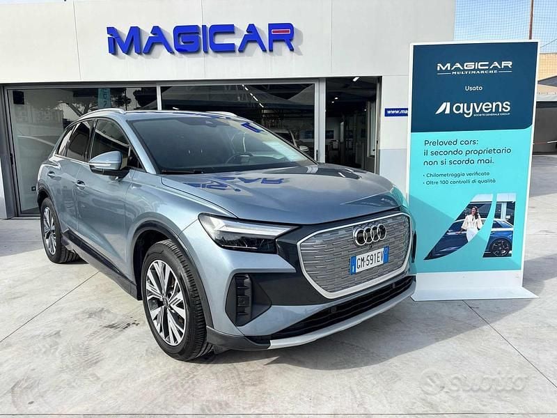 Usata Audi Q4 e-tron Advanced 125 kW (170 CV) 2022 Blu SUV