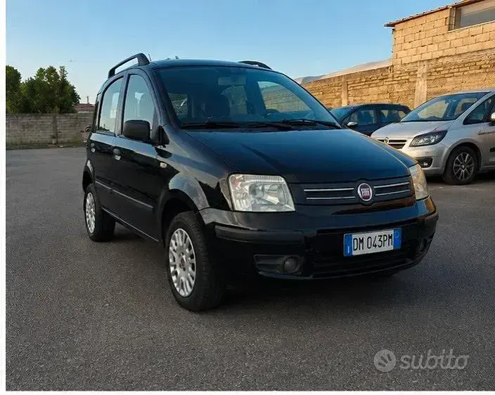 Usata Fiat Panda 60 CV (44 kW) 2008 Nero Utilitaria