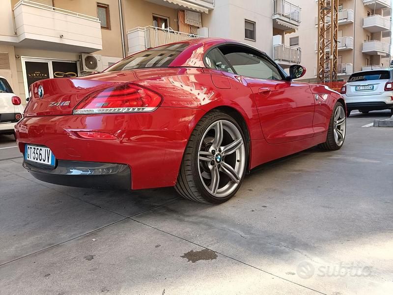 Usata BMW Z4 Efficient Dynamics 183 CV (134 kW) 2012 Rosso Cabrio