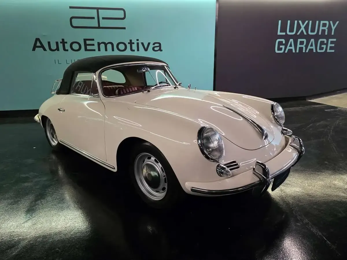 Usata Porsche 356 95 CV (69 kW) 1964 Bianco Cabrio